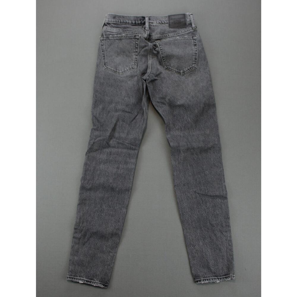 Abercrombie & Fitch Jeans Distressed Slim Mens 28x32 Gray - Picture 9 of 9